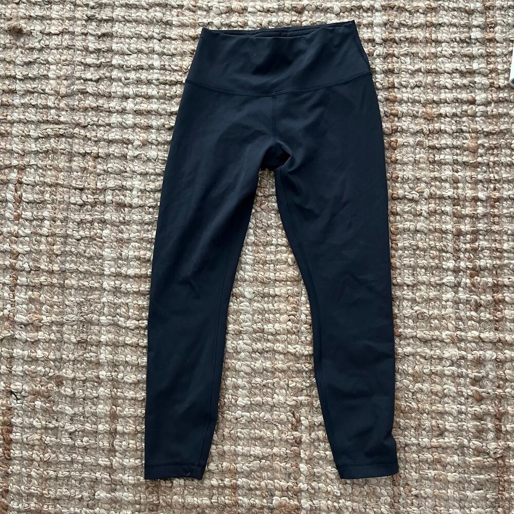 Lululemon Wunder Train Contour Fit High Rise Tight 25 Black Size 8 Leggings - Picture 3 of 11